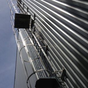 VERTIC's caged ladder
