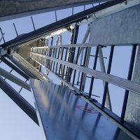 VERTIC's VERTIRAIL vertical fall protection rail system