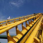 WALIBI Attraction - VERTIC's COMBIRAIL inclined fall protection rail system